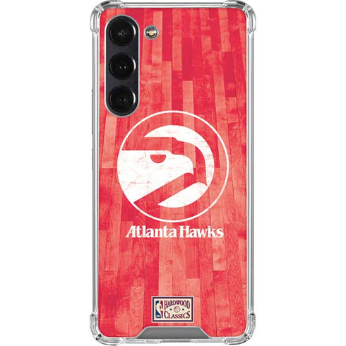NBA Atlanta Hawks Hardwood Classics Galaxy S24 FE Clear Case